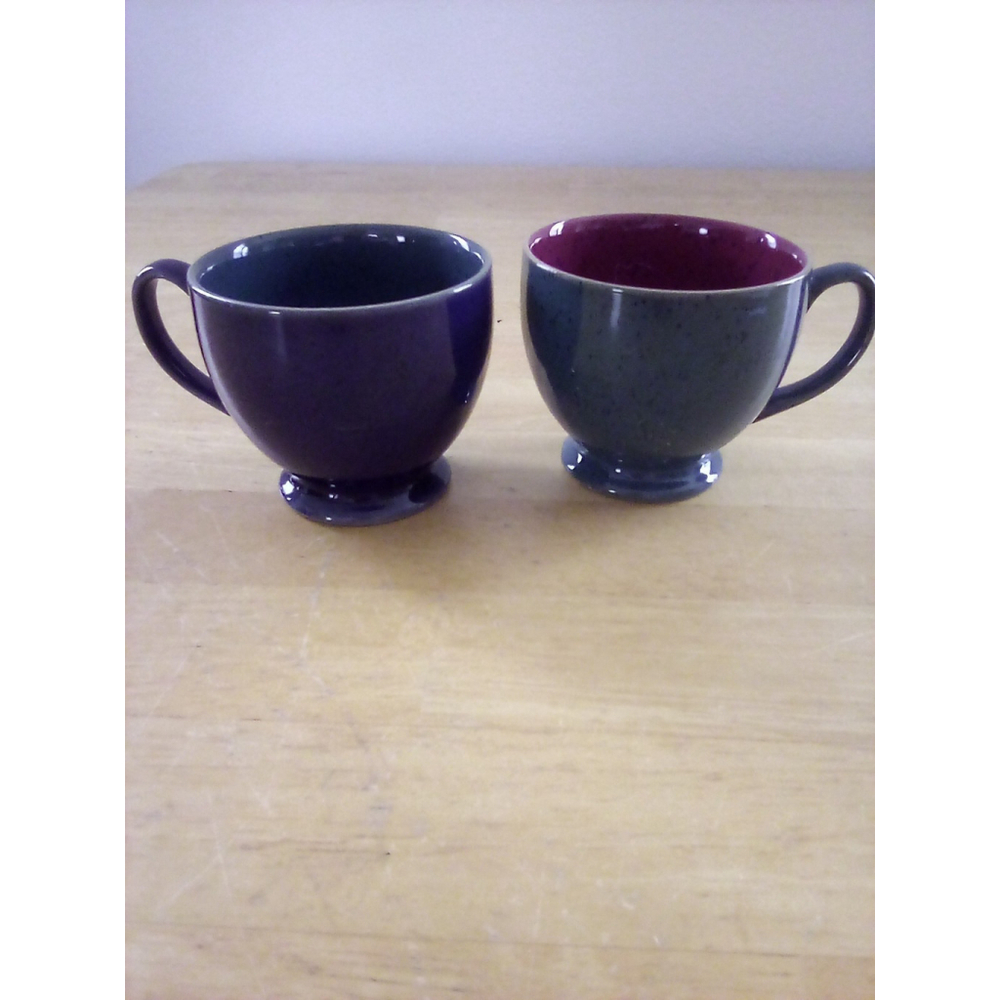 Denby England 2 Piece Tea Cups